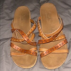 Brown Strappy Sandals